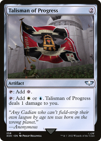 Talisman of Progress [Universes Beyond: Warhammer 40,000]
