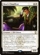 Boss's Chauffeur (Promo Pack) [Streets of New Capenna Commander Promos]
