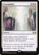 Depopulate (Promo Pack) [Streets of New Capenna Promos]