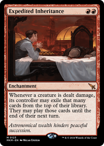 Expedited Inheritance (Promo Pack) [Murders at Karlov Manor Promos]