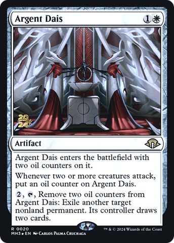 Argent Dais [Modern Horizons 3 Prerelease Promos]