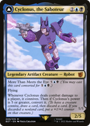 Cyclonus, the Saboteur // Cyclonus, Cybertronian Fighter [Universes Beyond: Transformers]