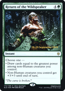 Return of the Wildspeaker  [Throne of Eldraine Prerelease Promos]
