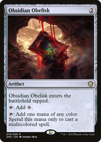Obsidian Obelisk [Dominaria United Commander]