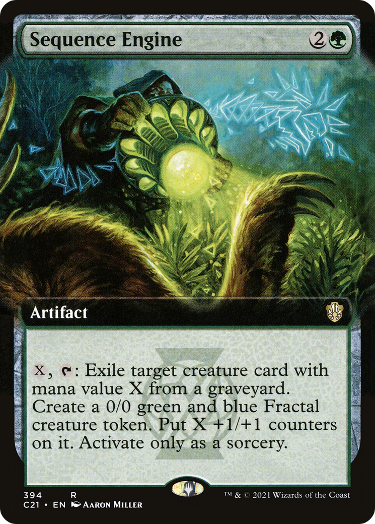 Sequence Engine (Extended) [Commander 2021]