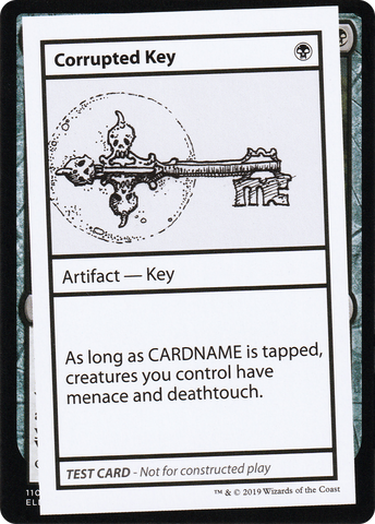 Corrupted Key (2021 Edition) [Mystery Booster Playtest Cards]