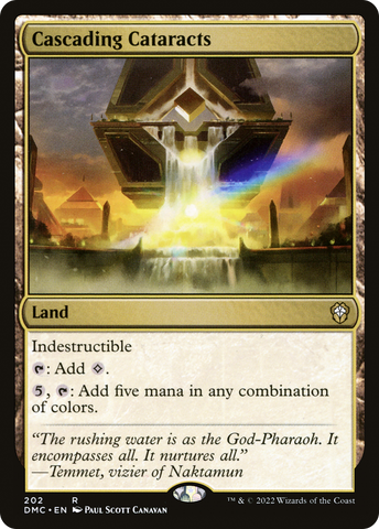 Cascading Cataracts [Dominaria United Commander]