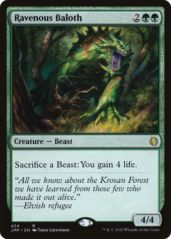 Ravenous Baloth [Jumpstart]