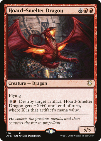 Hoard-Smelter Dragon [Dungeons & Dragons: Adventures in the Forgotten Realms Commander]
