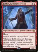 Feldon, Ronom Excavator (Promo Pack) [The Brothers' War Promos]