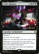 Lich's Mastery  [Dominaria Prerelease Promos]