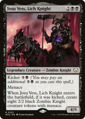 Josu Vess, Lich Knight [March of the Machine Commander]
