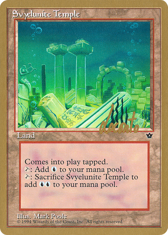 Svyelunite Temple (Michael Loconto) [Pro Tour Collector Set]