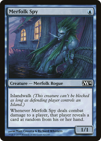 Merfolk Spy [Magic 2014]