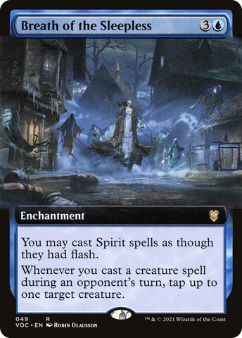 Breath of the Sleepless (Extended) [Innistrad: Crimson Vow Commander]