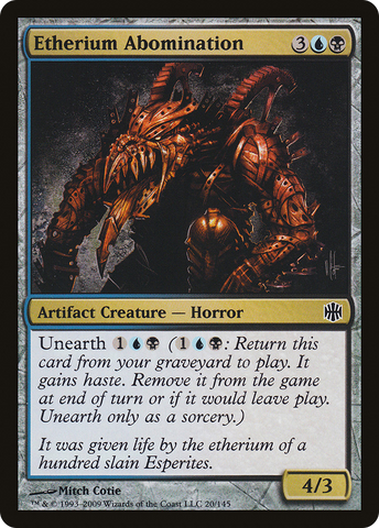 Etherium Abomination [Alara Reborn]