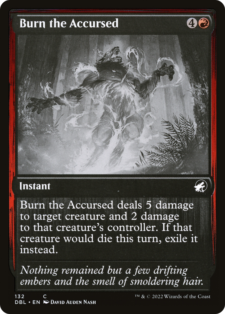Burn the Accursed [Innistrad: Double Feature]