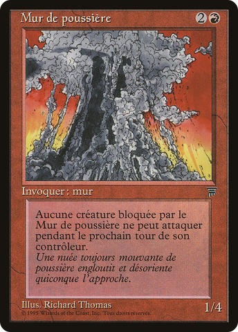 Wall of Dust (French) - "Mur de poussiere" [Renaissance]