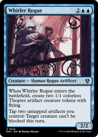 Whirler Rogue [Murders at Karlov Manor Commander]