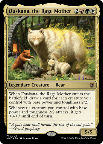 Duskana, the Rage Mother [Murders at Karlov Manor Commander]