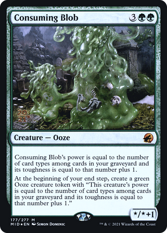 Consuming Blob [Innistrad: Midnight Hunt Prerelease Promos]