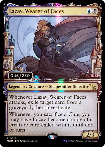 Lazav, Wearer of Faces (Serialized) [Murders at Karlov Manor]