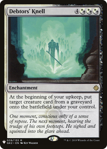 Debtors' Knell [The List]