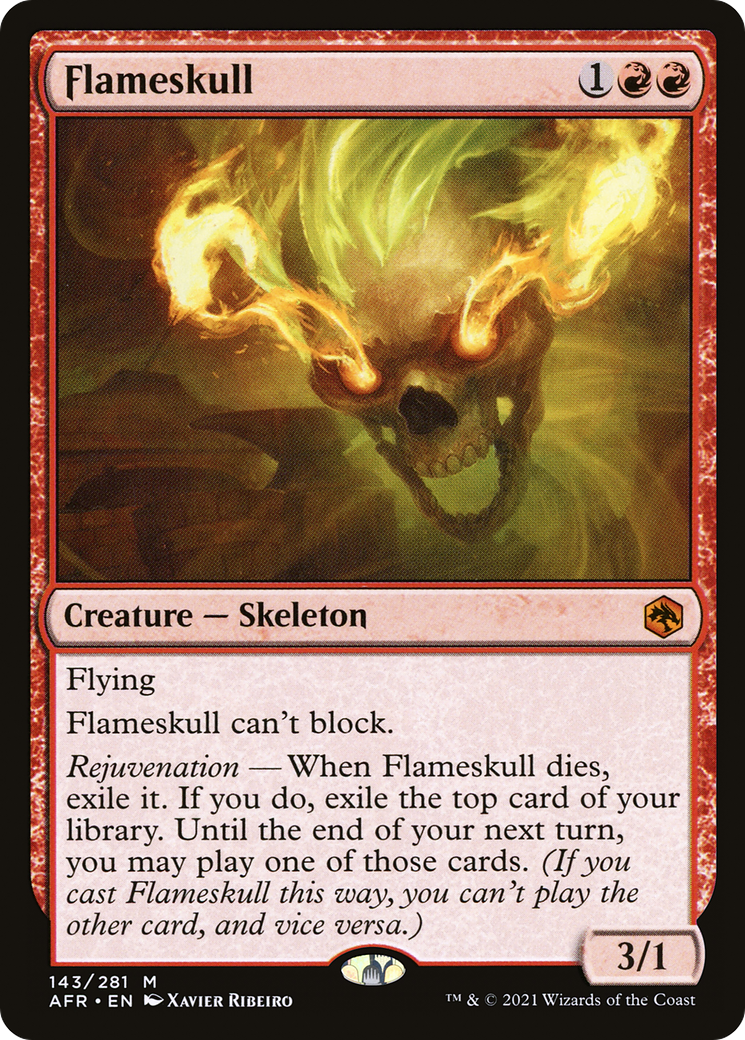 Flameskull [Dungeons & Dragons: Adventures in the Forgotten Realms]