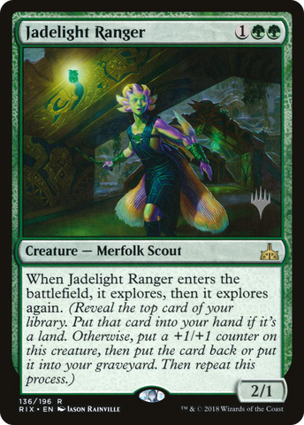 Jadelight Ranger (Promo Pack) [Rivals of Ixalan Promos]