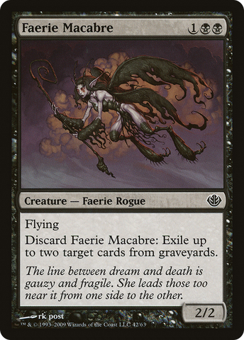 Faerie Macabre [Duel Decks: Garruk vs. Liliana]