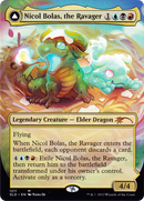 Nicol Bolas, the Ravager // Nicol Bolas, the Arisen (Display Commander) (Borderless) [Secret Lair: From Cute to Brute]