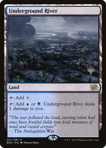 Underground River (Promo Pack) [The Brothers' War Promos]