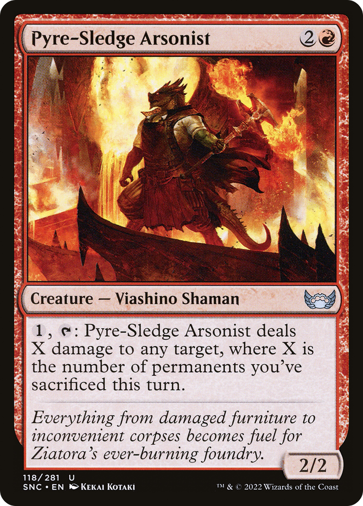 Pyre-Sledge Arsonist [Streets of New Capenna]