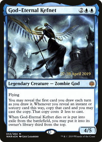 God-Eternal Kefnet  [War of the Spark Prerelease Promos]