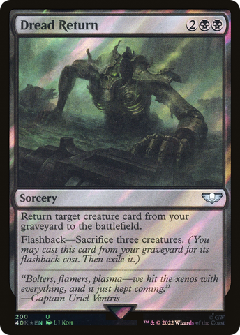 Dread Return (Surge Foil) [Universes Beyond: Warhammer 40,000]