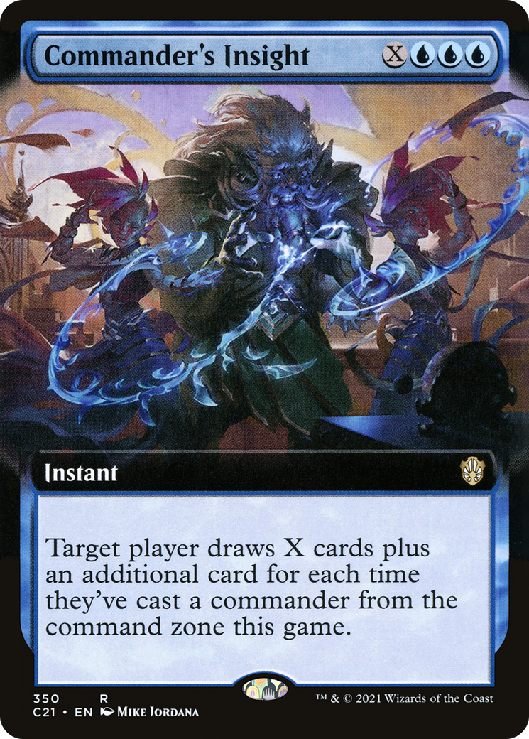 Commander's Insight (Extended) [Commander 2021]