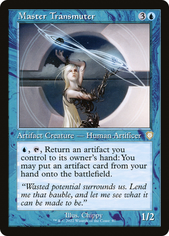 Master Transmuter (Retro) [The Brothers' War Commander]