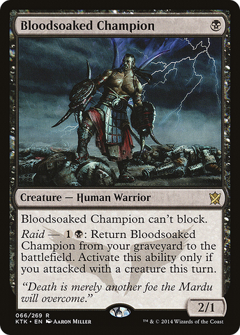 Bloodsoaked Champion [Khans of Tarkir]