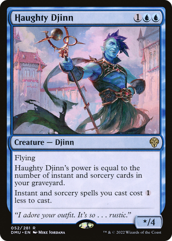 Haughty Djinn [Dominaria United]