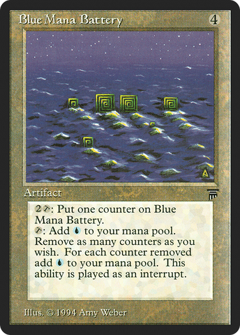 Blue Mana Battery [Legends]