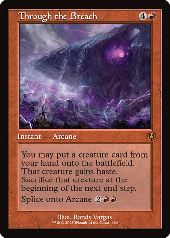 Through the Breach (Retro Frame) [Innistrad Remastered]