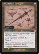 Blackblade Reforged (Retro Schematic) (Serial Numbered) [The Brothers' War Retro Artifacts]