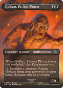Gollum, Patient Plotter (Borderless Alternate Art) [The Lord of the Rings: Tales of Middle-Earth]