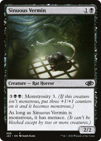 Sinuous Vermin [Jumpstart 2022]
