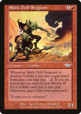 Skirk Drill Sergeant [Legions]