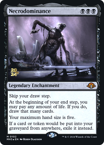 Necrodominance [Modern Horizons 3 Prerelease Promos]