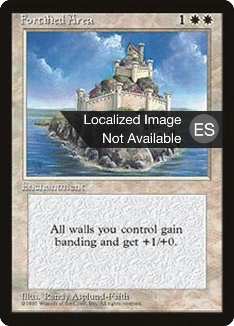 Fortified Area [Fourth Edition Foreign Black Border]