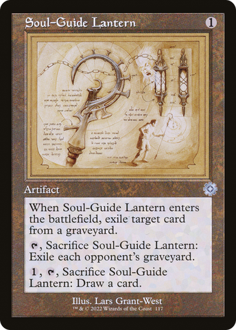 Soul-Guide Lantern (Retro Schematic) [The Brothers' War Retro Artifacts]