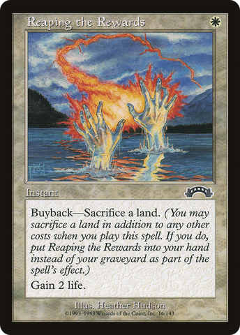 Reaping the Rewards [Exodus]