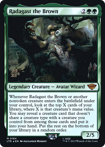 Radagast the Brown [The Lord of the Rings: Tales of Middle-Earth Prerelease Promos]